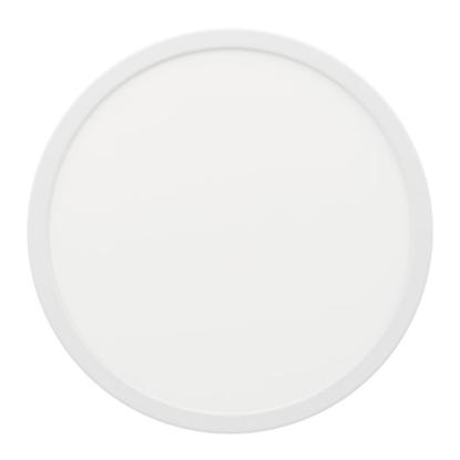 EGLO FUEVA 5 LED plafond, Ø28,5 cm, IP44, hvid