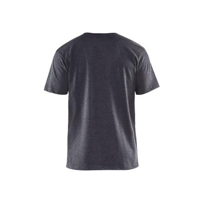 Blåkläder 3300 t-shirt, sortmeleret