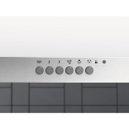 Electrolux LFG616X skabsintegreret emhætte, grå, 60 cm