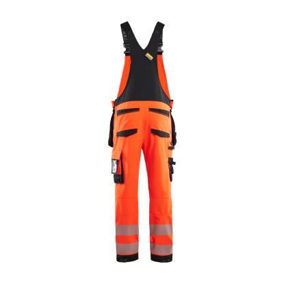 Blåkläder 2626 high vis overall 4-vejs stretch, hi-vis rød/sort