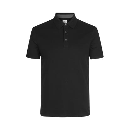 Seven Seas S600 The polo kortærmet poloshirt, sort