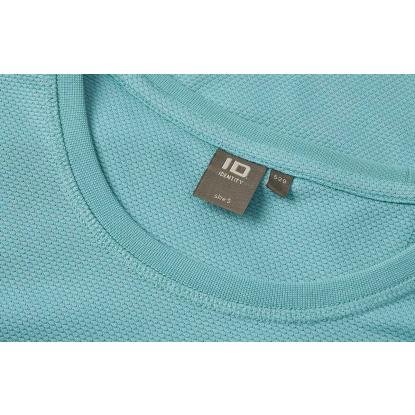 ID 0529 T-shirt, lyocell, dame, støvet aqua