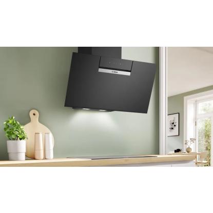 Bosch DWK87FN60 væghængt emhætte, sort, 80 cm