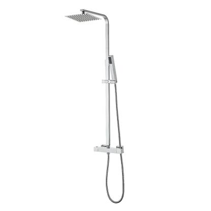 Danbad brusesystem med Rainshower, 200 x 200 mm, krom look