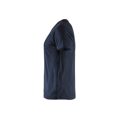 Blåkläder 3360 t-shirt v-udskæring, mørk marineblå