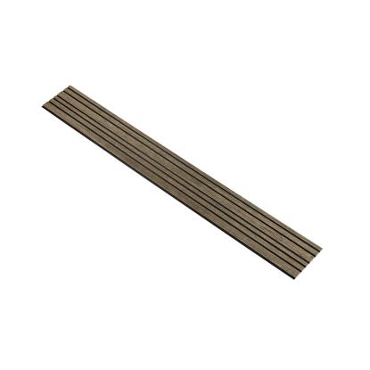 I-Wood Basic Mixed akustikpanel, sort olieret, sort filt og lys kerne, egefiner, 16 x 300 mm 