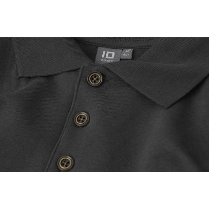 ID 0601 polosweatshirt, klassisk, koks grå