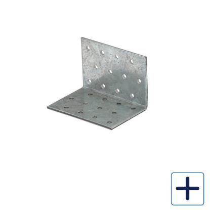 SIMA hulpladevinkel 2,5 mm, pregalvaniseret