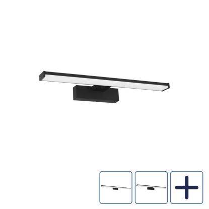 EGLO PANDELLA 1 LED spejllampe, IP44, sort