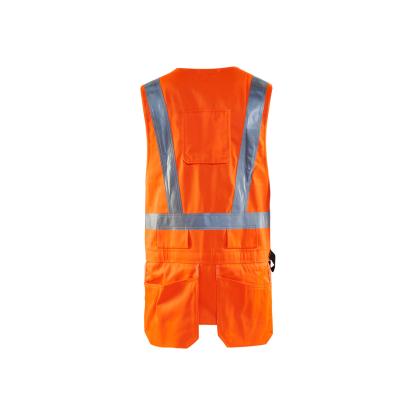 Blåkläder 3027 high vis håndværker vest, hi-vis orange