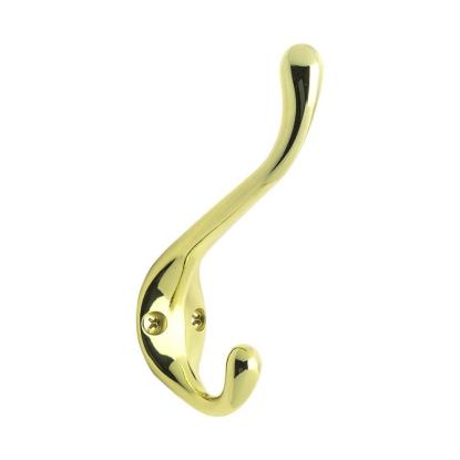 Beslag Design Lagan knage, poleret messing