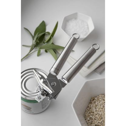 Steel-Function dåseåbner, ergonomisk, rustfrit stål, 21,5 cm