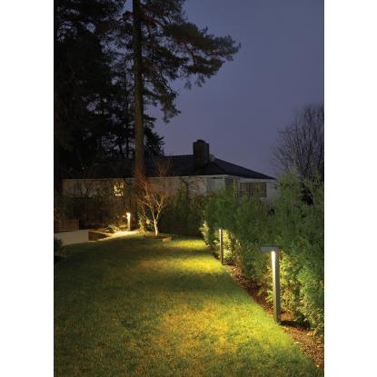 Norlys Asker LED pullert, IP65, sort