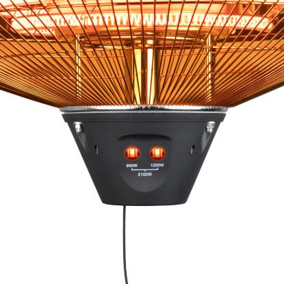 Eurom Partytent Heater 2100 terrassevarmer, alu, 2100W