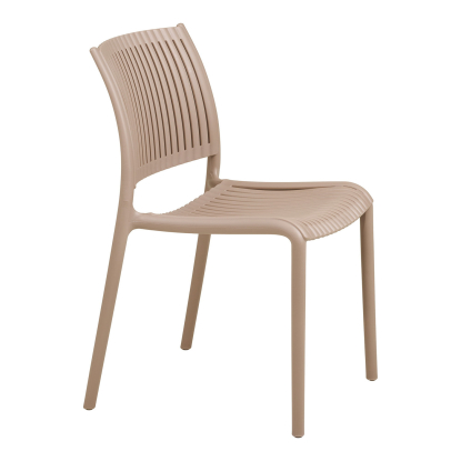 Manzano stabelbar havestol, taupe