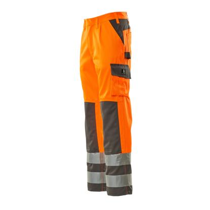 MASCOT SAFE COMPETE Olinda arbejdsbukser med knælommer, hi-vis orange/antracit