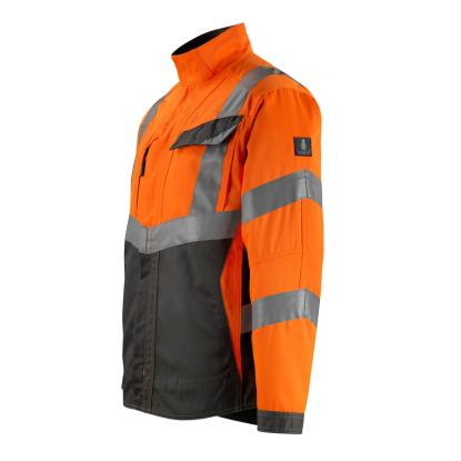 MASCOT SAFE SUPREME Oxford arbejdsjakke, hi-vis orange/mørk antracit