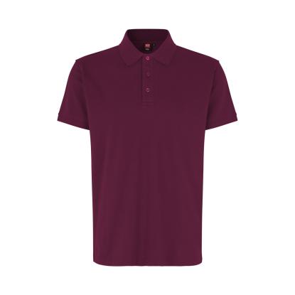 ID 0525 poloshirt med stretch, bordeaux