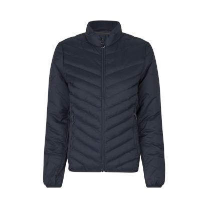 ID 0897 padded jakke med stretch, dame, navy