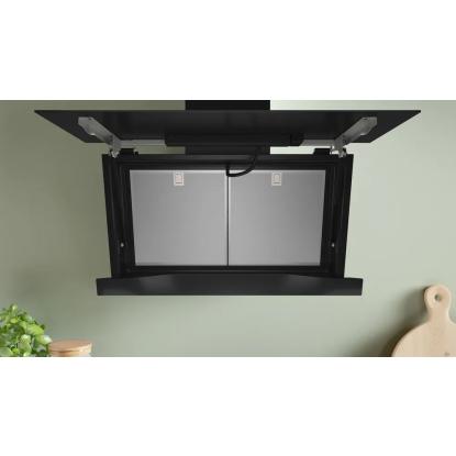 Bosch DWK91LT60 væghængt emhætte, sort, 90 cm