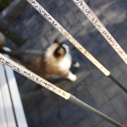 LightsOn Stix havelampe, IP44, 90-110 cm - 3 stk.