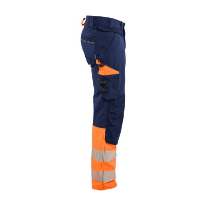 Blåkläder 1126 high vis buks 4-vejs stretch, marineblå/hi-vis orange