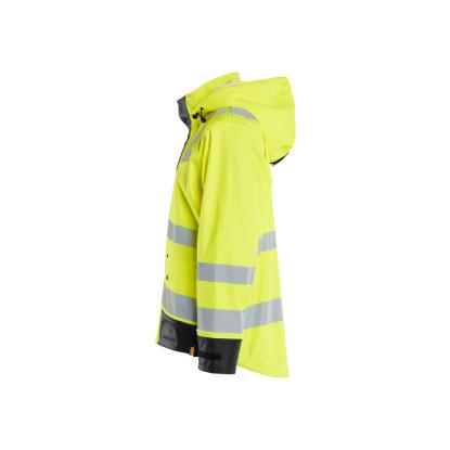 Blåkläder 4302 high vis regnjakke level 2, hi-vis gul/sort