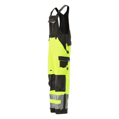 MASCOT SAFE SUPREME Newcastle overall med knælommer, hi-vis gul/mørk antracit