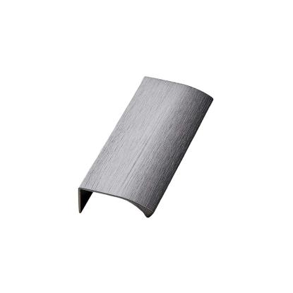 Beslag Design Edge Straight profilgreb, 100 mm, børstet antracit