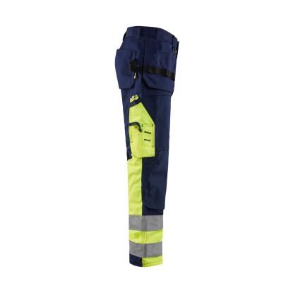 Blåkläder 1529 high vis buks, marineblå/hi-vis gul