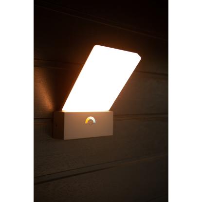 LUTEC PANO udendørs LED væglampe,  IP54, mørk grå