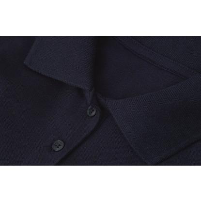 ID 0587 poloshirt, økologisk, dame, navy
