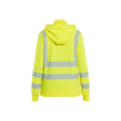 Blåkläder 3574 dame high vis sweatshirt med aftagelig hætte, hi-vis gul