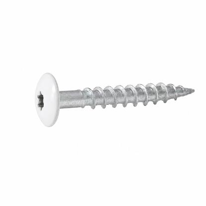 Facadeskrue A4, hvid, 4,8 x 28 mm - 100 stk.