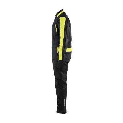 Blåkläder 6144 industri kedeldragt stretch, sort/hi-vis gul