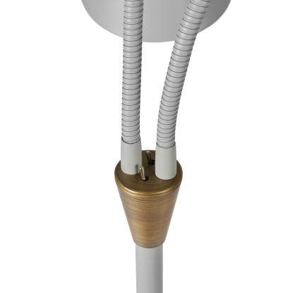 Halo Design Hygge gulvlampe, 2 x GU10, varm grå