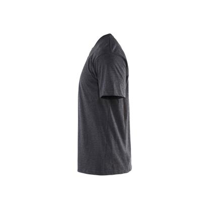 Blåkläder 3300 t-shirt, sortmeleret
