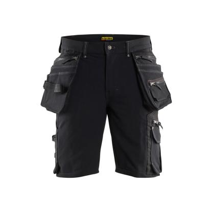 Blåkläder 1988 håndværker shorts 4-vejs stretch x1900, sort