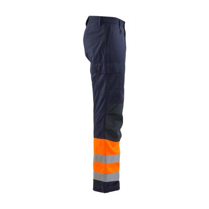 Blåkläder 1869 multinorm vinter buks inherent, marineblå/hi-vis orange