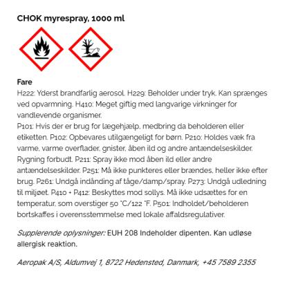 CHOK myrespray - 1000 ml