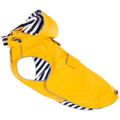Trespaws SEADOG regnjakke til hunde, gul