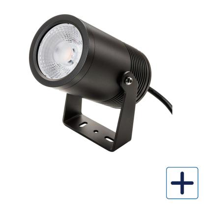 SG Armaturen Hovden maxi spotlampe 23W, 3000K, IP67, sort