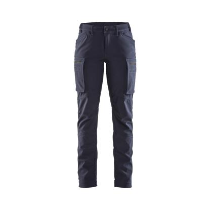 Blåkläder 7177 dame service softshell buks vinter, mørk marineblå