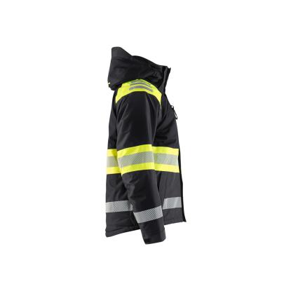 Blåkläder 4480 high vis vinterjakke, sort/hi-vis gul