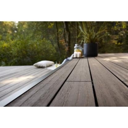 Wimex Livø Prime terrassebræt, 22 x 140 x 3600 mm, mat umber