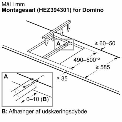 Bosch PKF375FP2E glaskeramisk kogeplade