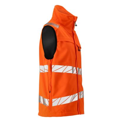 MASCOT ACCELERATE SAFE softshell vest, hi-vis orange