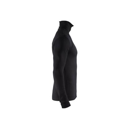 Blåkläder 4891 undertrøje half zip warm, sort