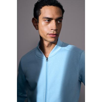 ID PRO Wear 0366 sweat cardigan, lys blå
