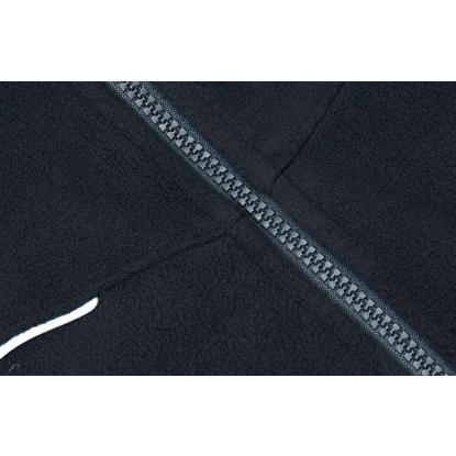 ID 0792 Zip-n-Mix mikrofleece cardigan med refleks, navy